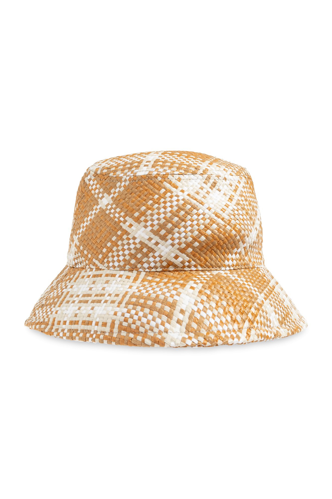 帽子 Burberry MonogramPrint Bucket Hat Orange Burberry Monogram Print Bucket Hat Orange Men's - US